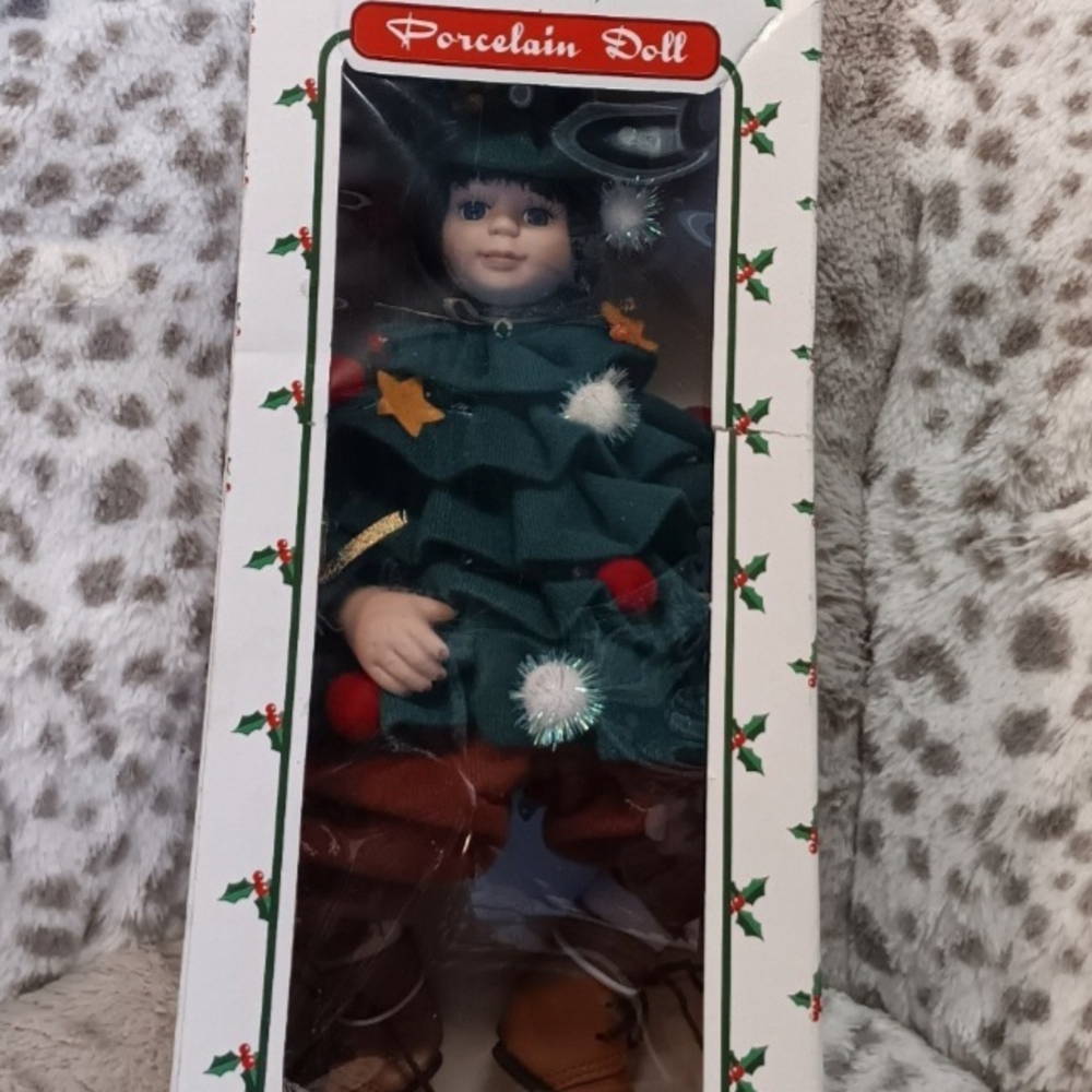 Vintage Cracker Barrel Porcelain Doll